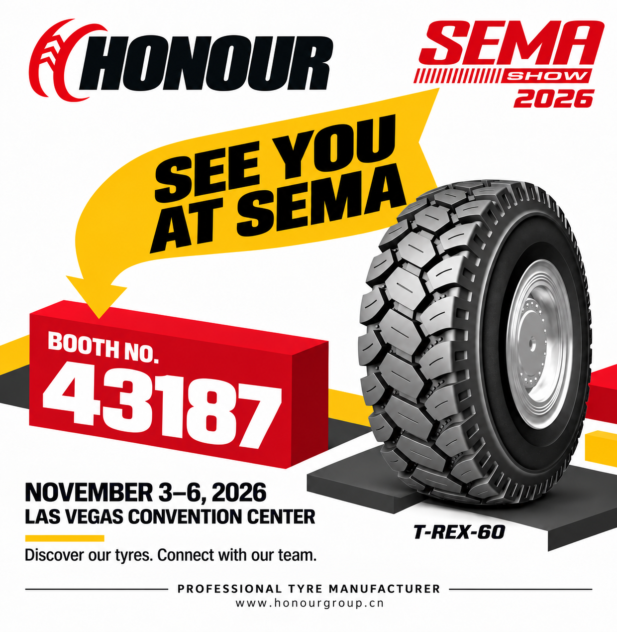 期待与您相聚 2026 拉斯维加斯 SEMA 展会！